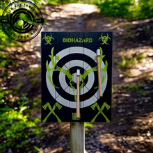 Load image into Gallery viewer, Toxic Green Wild Buck Attack Axe Throwing Target