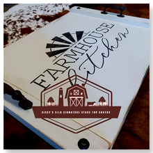 Load image into Gallery viewer, Windmill Farmhouse Kitchen Stove Top Cover