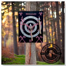 Load image into Gallery viewer, Toxic Pink Wild Buck Attack Axe Throwing Target
