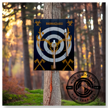 Load image into Gallery viewer, Toxic Yellow Wild Buck Attack Axe Throwing Target