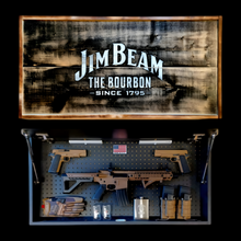 Load image into Gallery viewer, Large Jim Beam Concealment Wall Art