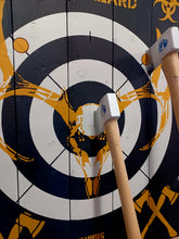 Load image into Gallery viewer, Toxic Yellow Wild Buck Attack Axe Throwing Target