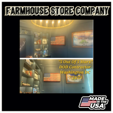 Load image into Gallery viewer, Large Charred Deluxe American Gun Concealment Flag With WTP & Gadsden Wall Art 2.0