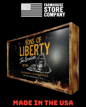 Load image into Gallery viewer, Deluxe Black Distressed Handgun Concealment Wall Art My Rights Don't End Design