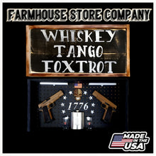 Load image into Gallery viewer, WTF Deluxe Gun Concealment Flag Wall Art