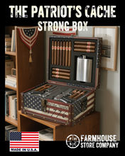 Load image into Gallery viewer, The Patriot's Cache Strong Box Old Glory & US Army Design