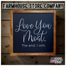 Load image into Gallery viewer, Love You Most Deluxe Handgun Concealment Wall Art