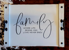 Load image into Gallery viewer, Family Never Ends Stove Top Cover