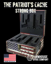 Load image into Gallery viewer, The Patriot's Cache Strong Box Old Glory & US Army Design