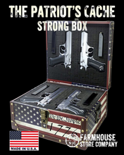 Load image into Gallery viewer, The Patriot's Cache Strong Box Old Glory & US Army Design