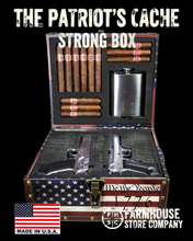 Load image into Gallery viewer, The Patriot's Cache Strong Box Old Glory & US Army Design