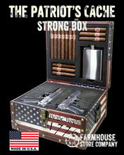 Load image into Gallery viewer, The Patriot's Cache Strong Box Old Glory & US Army Design