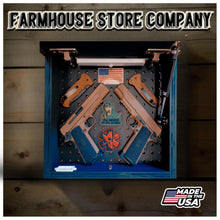 Load image into Gallery viewer, Farmhouse Windmill Deluxe Handgun Concealment Wall Art