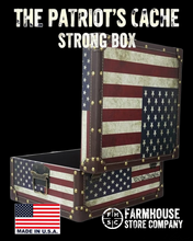 Load image into Gallery viewer, The Patriot's Cache Strong Box Old Glory & US Army Design