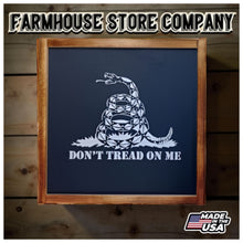 Load image into Gallery viewer, Don't Tread On Me Deluxe Handgun Concealment Wall Art