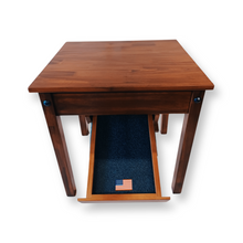 Load image into Gallery viewer, Mocha Tactical Gun Concealment End Table / Nightstand