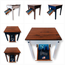 Load image into Gallery viewer, Mocha Tactical Gun Concealment End Table / Nightstand