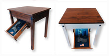Load image into Gallery viewer, Mocha Tactical Gun Concealment End Table / Nightstand