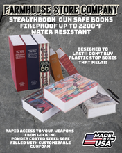 Load image into Gallery viewer, Gun Safe Book Route 66 Design Tactical StealthBook