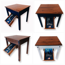 Load image into Gallery viewer, Mocha Tactical Gun Concealment End Table / Nightstand