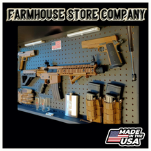 Load image into Gallery viewer, Large Charred Deluxe American Gun Concealment Flag Wall Art 2.0