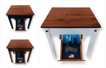 Load image into Gallery viewer, Mocha Tactical Gun Concealment End Table / Nightstand