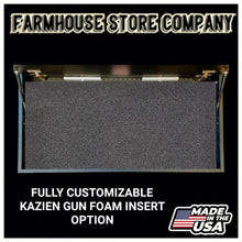 Load image into Gallery viewer, Gun Concealment Flag Deluxe Wall Art BATTLE-WORN OD GREEN 2A Level 4 Plates Design