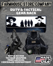 Load image into Gallery viewer, Deluxe Tombstone Tactical Duty Gear Rack With Gun Concealment