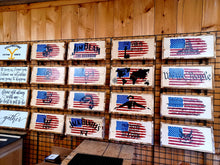 Load image into Gallery viewer, Welcome Home Deluxe Gun Concealment Flag Wall Art