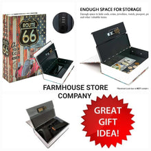 Load image into Gallery viewer, Route 66 Tactical Stealth Book Safe