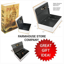Load image into Gallery viewer, Paris Tactical Stealth Book Safe