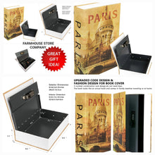 Load image into Gallery viewer, Paris Tactical Stealth Book Safe