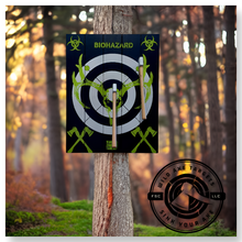 Load image into Gallery viewer, Toxic Green Wild Buck Attack Axe Throwing Target With Axe Included
