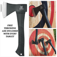 Load image into Gallery viewer, Toxic Green Wild Zombie Axe Throwing Target With Axe Included
