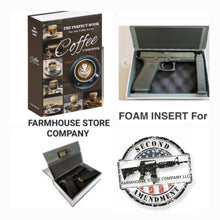Load image into Gallery viewer, Coffee Lovers Tactical Stealth Book Safe
