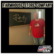 Load image into Gallery viewer, Large All Those I Love Gun Concealment Flag Wall Art
