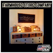 Load image into Gallery viewer, Timber Framed Deluxe Gun Concealment American Flag Coffee Table
