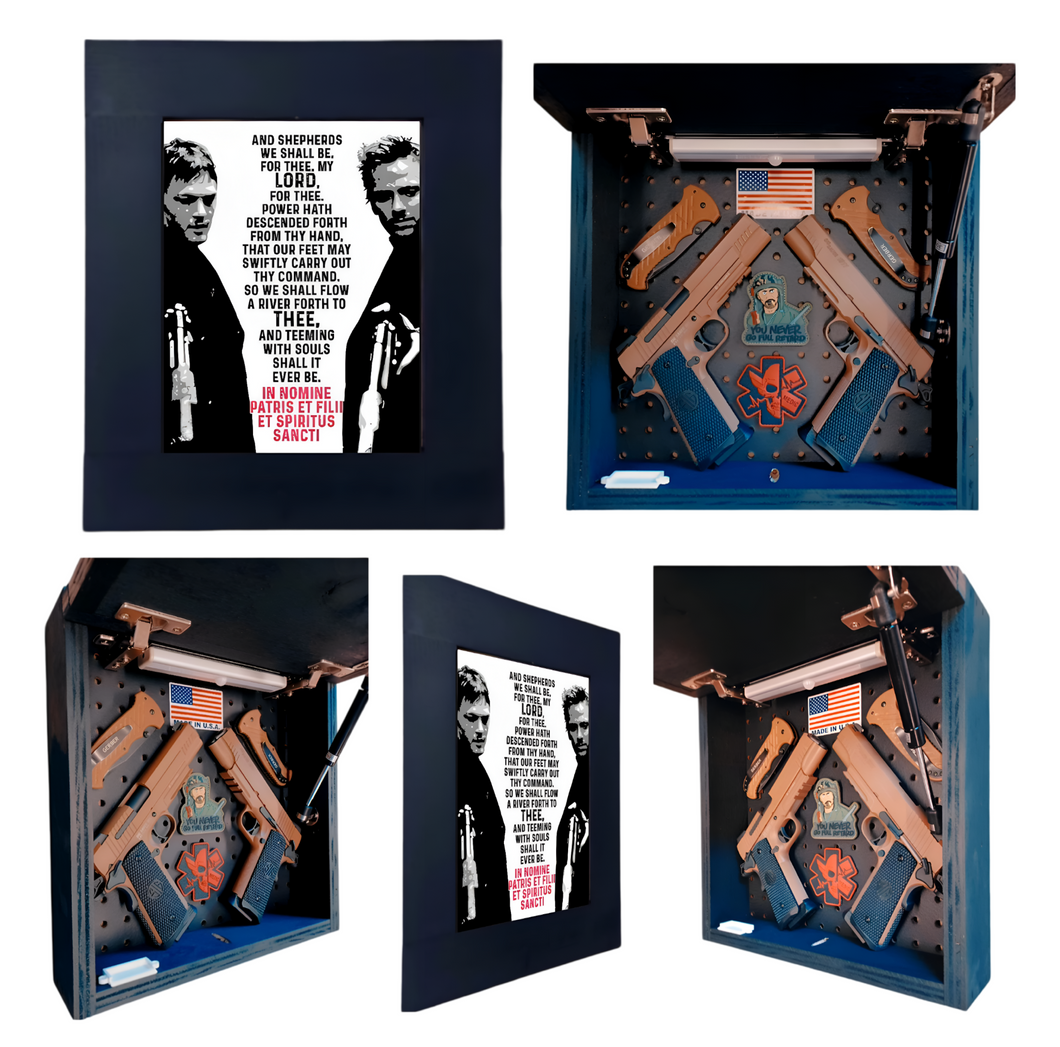 The Boondock Saints Deluxe Gun Concealment Picture Frame