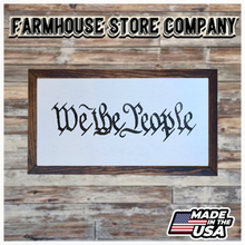 Load image into Gallery viewer, We The People Deluxe Handgun Concealment Wall Art
