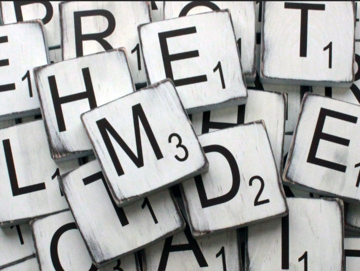 Scrabble Letter Accent Crossword Decor Bundles