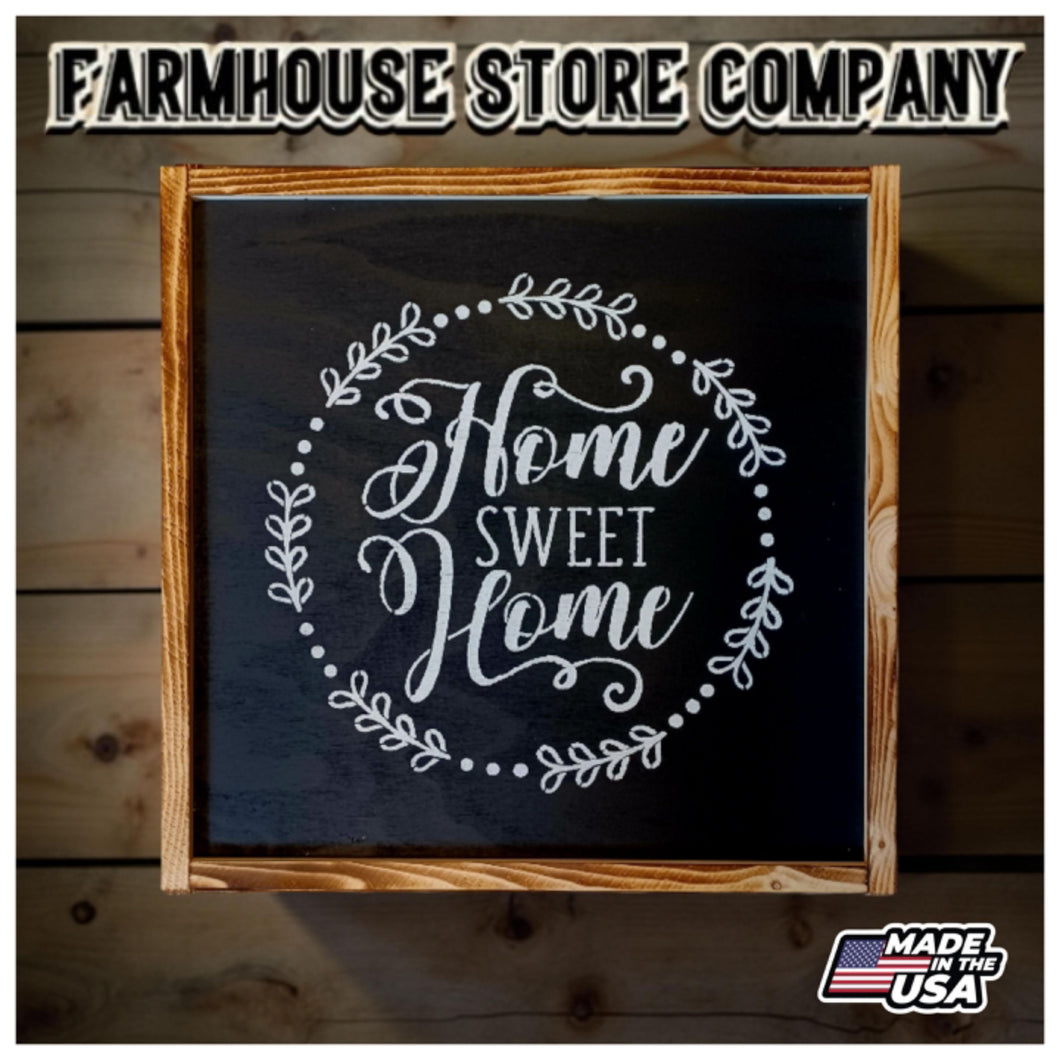 Home Sweet Home Deluxe Handgun Concealment Wall Art