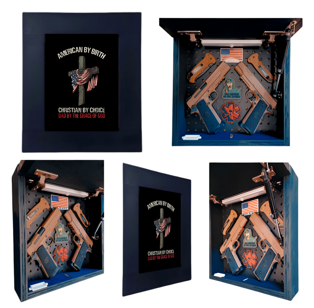 American Christian Deluxe Gun Concealment Picture Frame