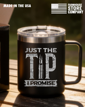 Load image into Gallery viewer, JUST THE TIP BFM 12oz PATRIOTIC MUG
