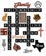 Load image into Gallery viewer, Scrabble Letter Accent Wall Crossword Decor Bundles
