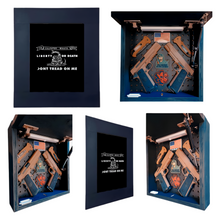 Load image into Gallery viewer, Don&#39;t Tread On Me Deluxe Gun Concealment Picture Frame
