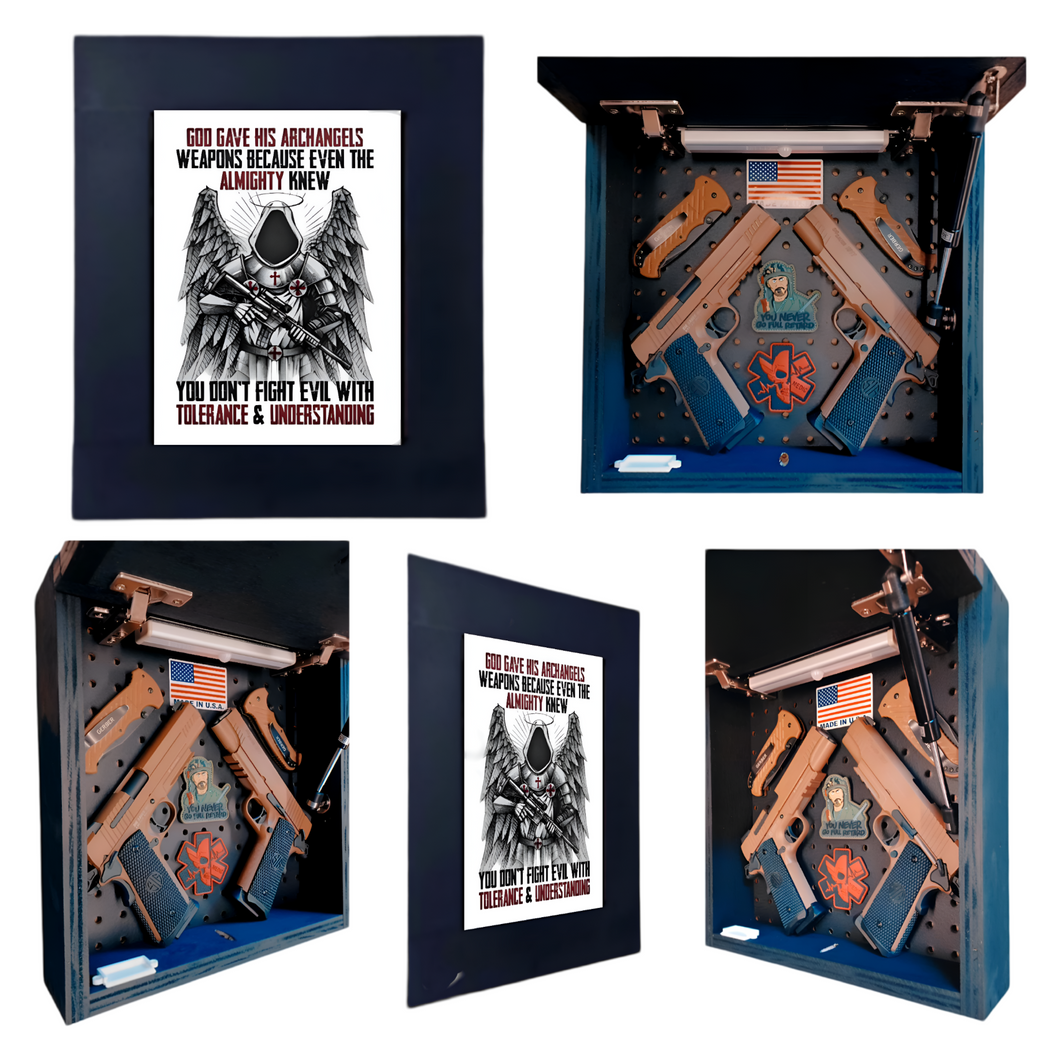 Archangels Deluxe Gun Concealment Picture Frame