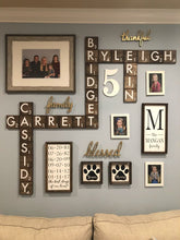 Load image into Gallery viewer, Scrabble Letter Accent Wall Crossword Decor Bundles
