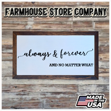 Load image into Gallery viewer, Always &amp; Forever Deluxe Handgun Concealment Wall Art
