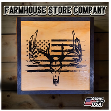 Load image into Gallery viewer, Whitetail America Deluxe Handgun Concealment Wall Art
