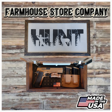 Load image into Gallery viewer, Hunt Deluxe Handgun Concealment Wall Art
